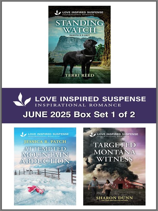 Cover image for Love Inspired Suspense June 2025--Box Set 1 of 2
